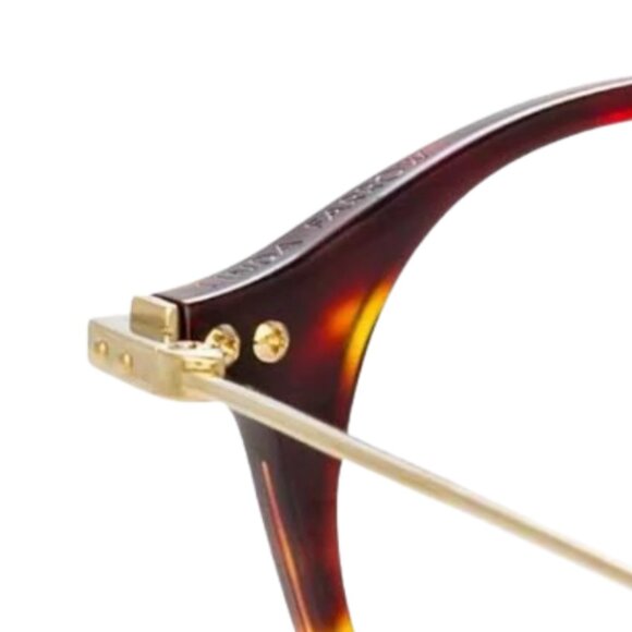 🔥 New Linda Farrow Optical LF06 Tortoise Gold Handmade Eyeglasses $895 - Picture 4 of 6